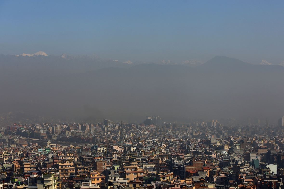 काठमाडौं विश्वकै प्रदूषित सहरको पहिलो नम्बरमा