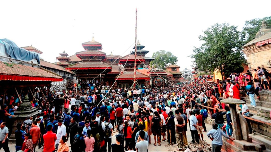 आज भाद्र शुक्ल चतुर्दशी : यसरी मनाइन्छ इन्द्रजात्रा पर्व, उपत्यकामा सार्वजनिक बिदा