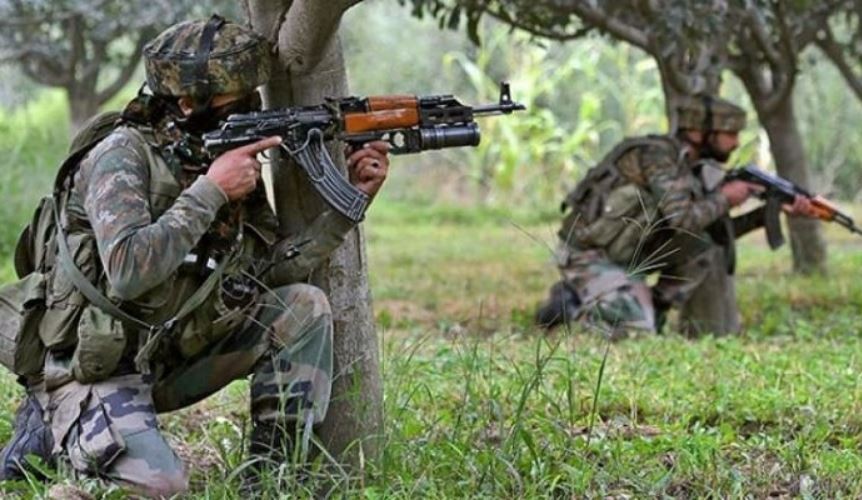 काश्मीर सीमामा भारत र पाकिस्तानबिच गोली हानाहान