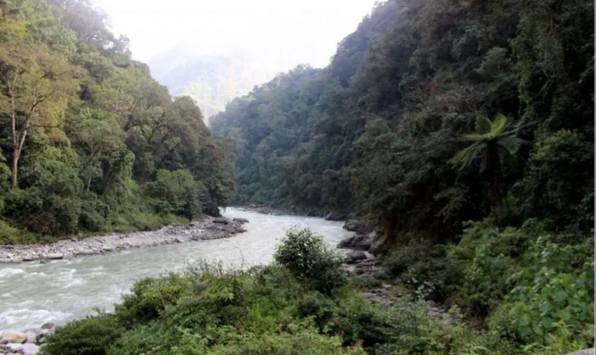 स्थानीयले ठप्प पारे अरुण तेस्रो आयोजनाको विद्युत् गृहस्थल र प्रवेश मार्ग, यस्तो छ कारण