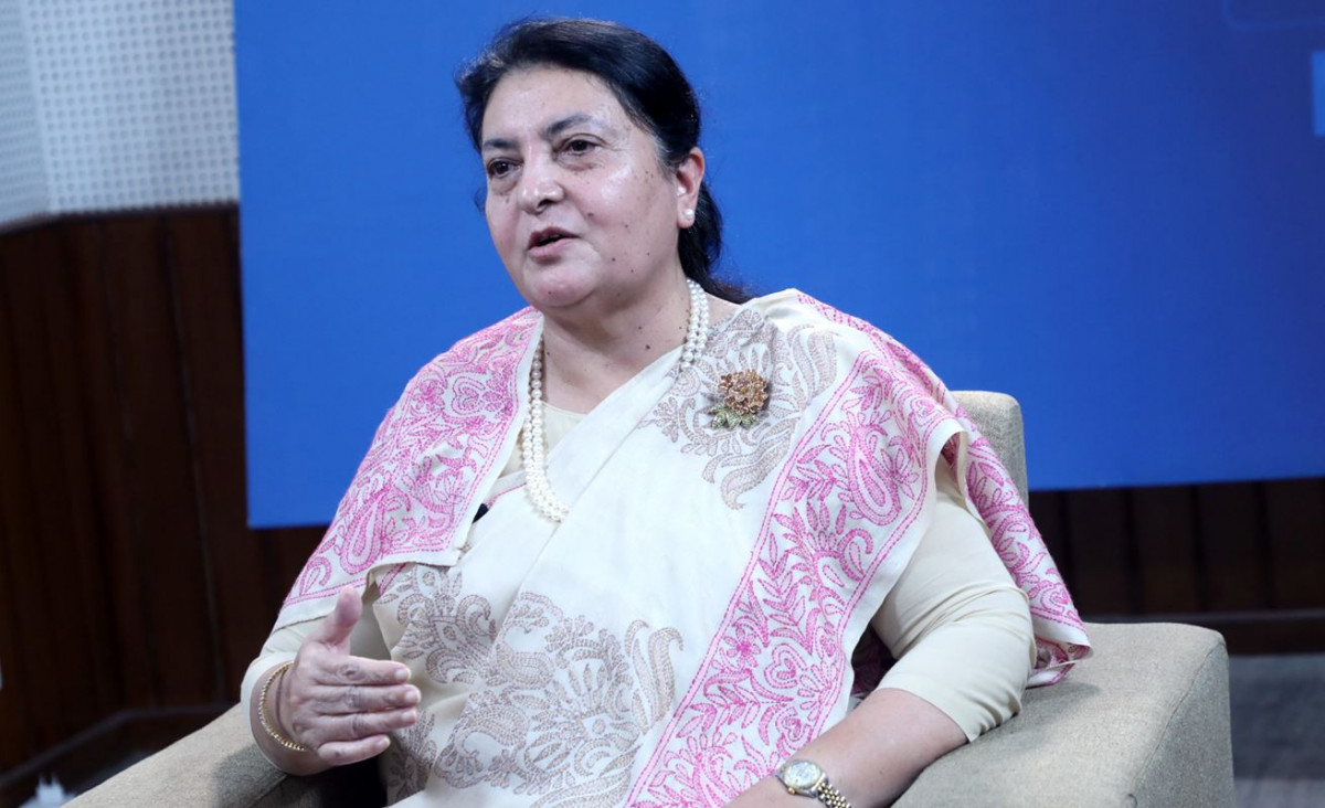 मेरो अबको बाँकी जीवन राष्ट्रका निम्ति रहन्छ : पूर्वराष्ट्रपति भण्डारी