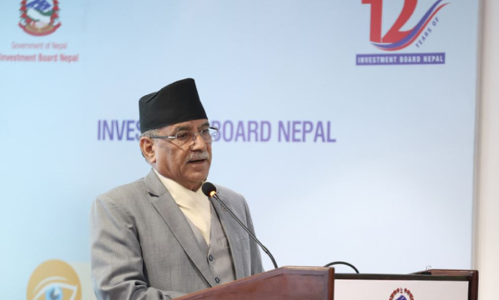 लगानी अभिवृद्धिलाई नै मुख्य लक्ष्य बनाएका छौँ– प्रधानमन्त्री प्रचण्ड
