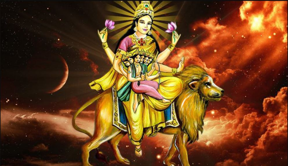 दसैंको पाँचौं दिनः कसरी गरिन्छ आज स्कन्दमाताको पूजा आराधना