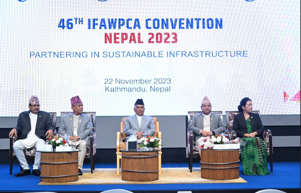 Construction entrepreneurs play key role in making economy vibrant: President Paudel