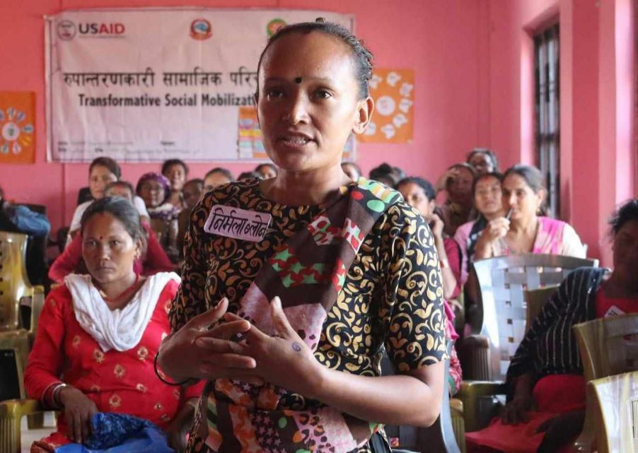 स्थानीय तहसँग सहकार्य गर्दै महिला समूह, भन्छिन्– जुनसुकै संस्थामा पनि नेतृत्व गर्न अग्रसर हुनुपर्ने रहेछ