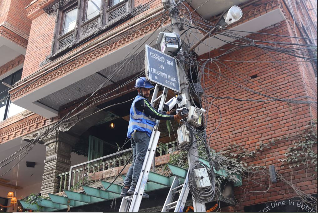 Installation of CC cameras at Thamel area begins