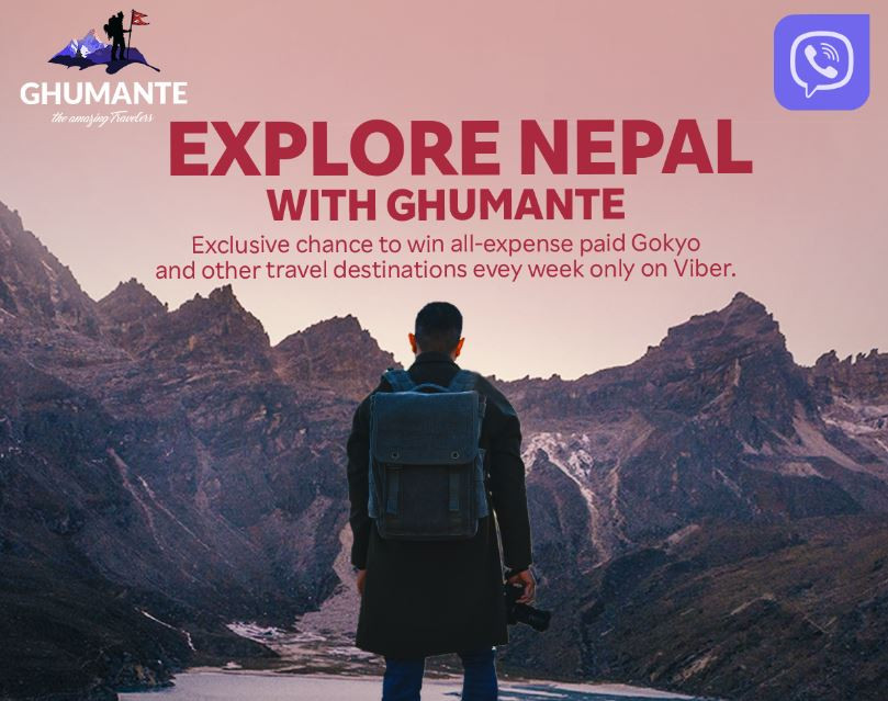 राकुटेन भाइबर र घुमन्तेले ल्यायो नयाँ कार्यक्रम, स्थानीय पर्यटनलाई बढावा दिने