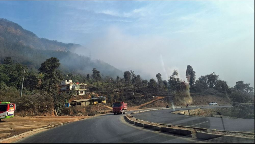 मुग्लिन–पोखरा सडक स्तरोन्नति : ७३ किलोमिटर कालोपत्र
