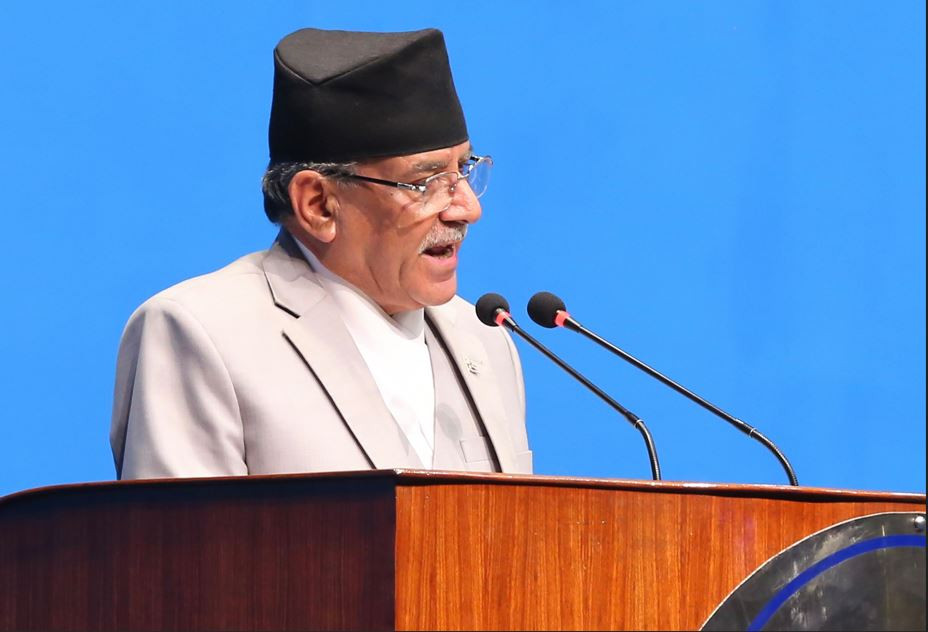 आज प्रधानमन्त्री प्रचण्डले विश्वासको मत लिदै