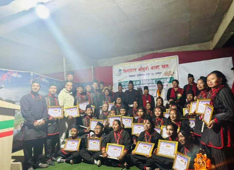 चित्तपोल सिमल्टार बाँसुरी बाजा खलःका ३९ जना प्रशिक्षित