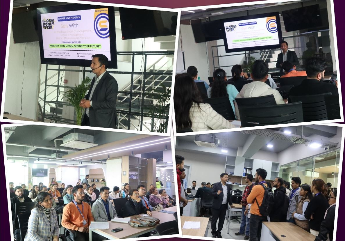 सन् सेक्युरिटिजको  ग्लोबल मनि वीक २०२४ को अवसरमा ब्रोकर भिजिट कार्यक्रम