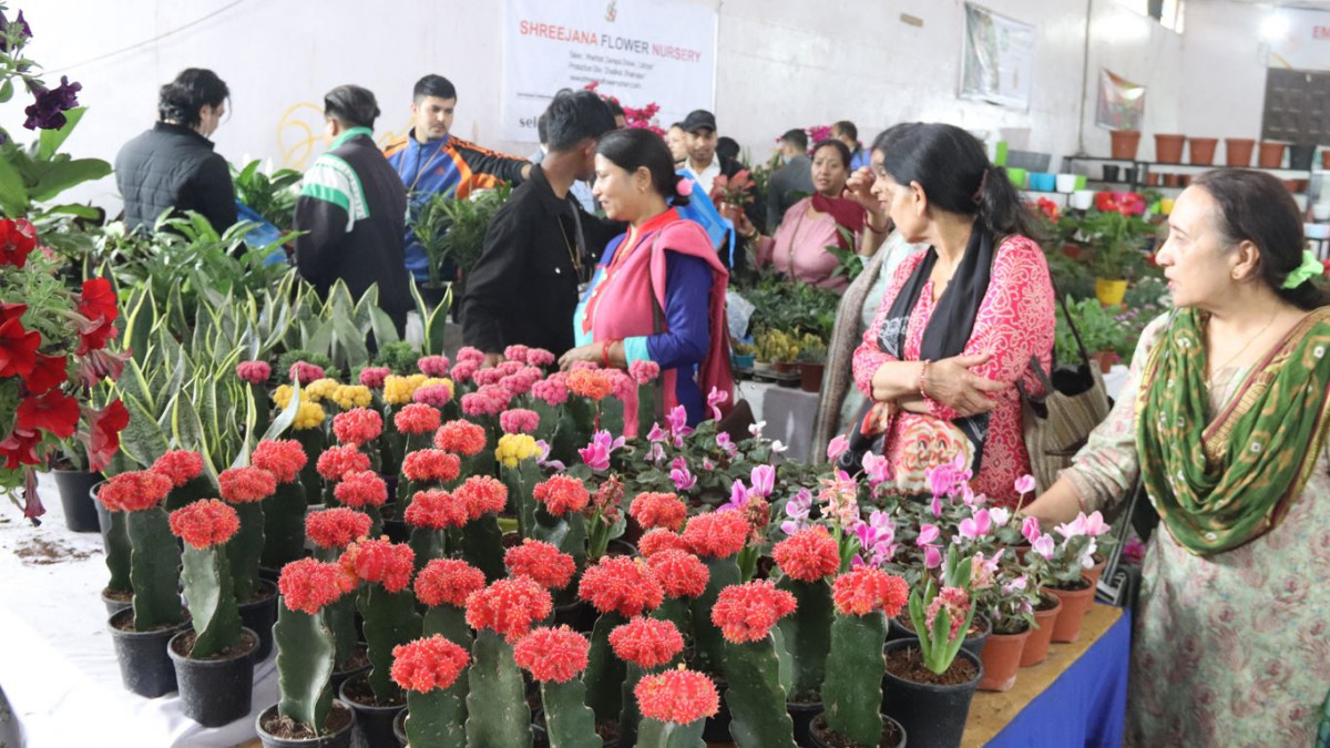नर्सरी व्यवसायी सङ्घद्वारा आयोजित पहिलो नेसनल हर्टिकल्चर एक्स्पो, लक्ष्यभन्दा बढी कारोबार