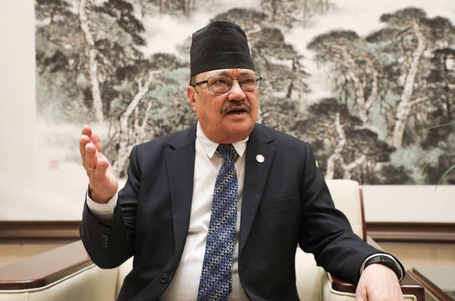 राजदूत श्रेष्ठसंगको अन्तरवार्ताः नेपाल–चीनबीच भएका सम्झौता कार्यान्वयनका निम्ति पहल गरिरहेका छौँ
