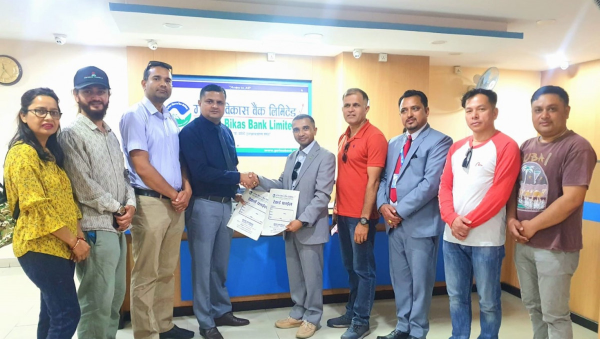 गरिमा विकास बैङ्क र ट्रेकिङ एजेन्सी एसोसिएसन अफ नेपाल गण्डकीबिच सम्झौता