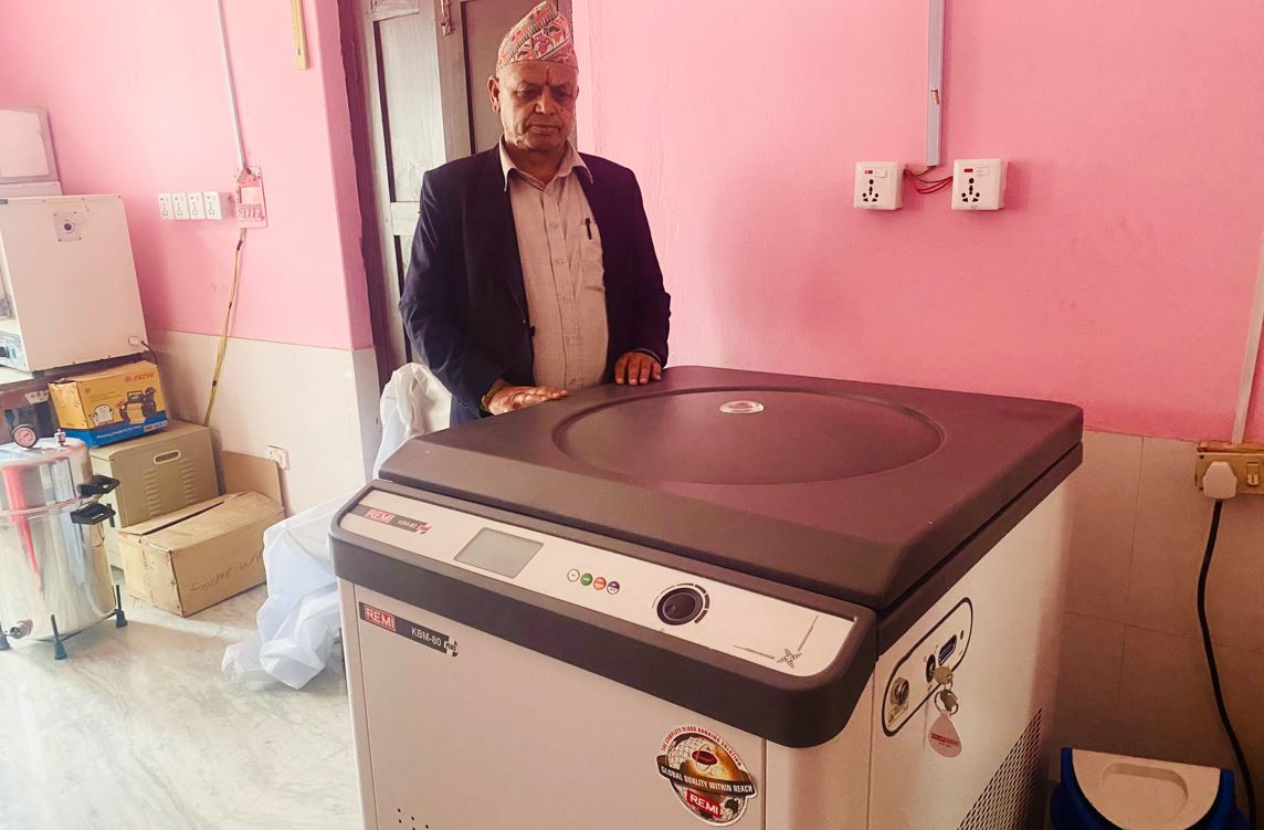 प्रयोगमा नआई किन थन्कियो रक्तसञ्चार केन्द्रको स्वास्थ्य उपकरण ?