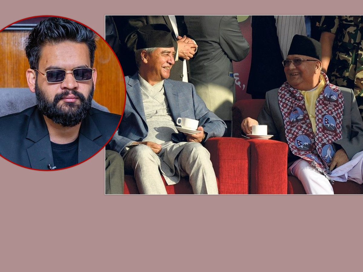 'यो समय गिरीबन्धु चियाको हो....' – ओलीलाई मेयर बालेनको टिप्पणी