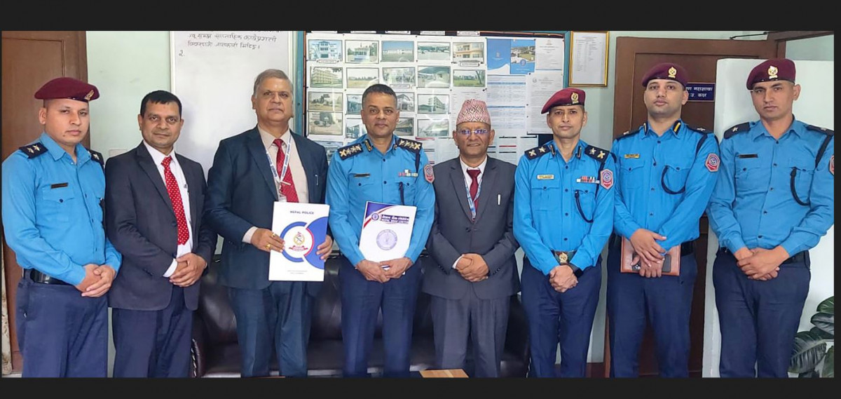 नेपाल बैंक र नेपाल प्रहरी प्रधान कार्यालयबिच बैङ्किङ कारोबार गर्नेसम्बन्धी सम्झौता