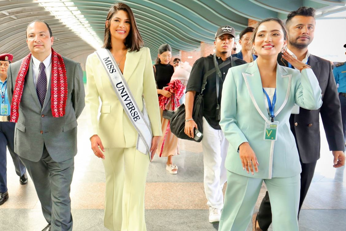 इतिहासमा पहिलो पटक मिस युनिर्भस नेपालमा, मिस युनिभर्स नेपालको अथिति हुन आइन् २०२३ विजेता शेनिस