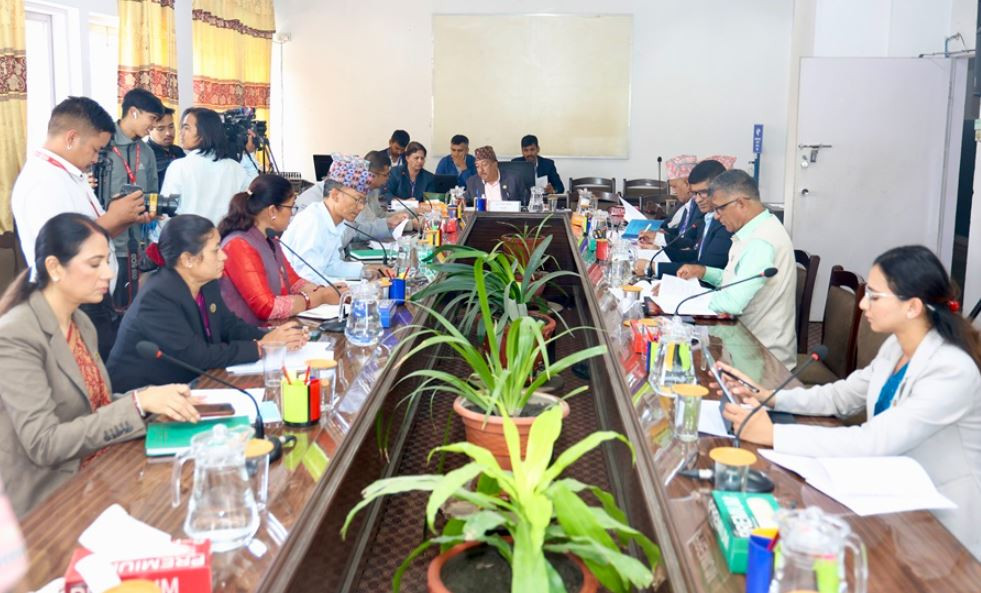 अर्थ समितिको बैठक आज १० बजे बस्दै