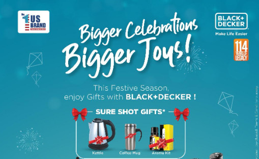 BLACK+DECKER's "Bigger Celebrations, Bigger Joys" Scheme Launched