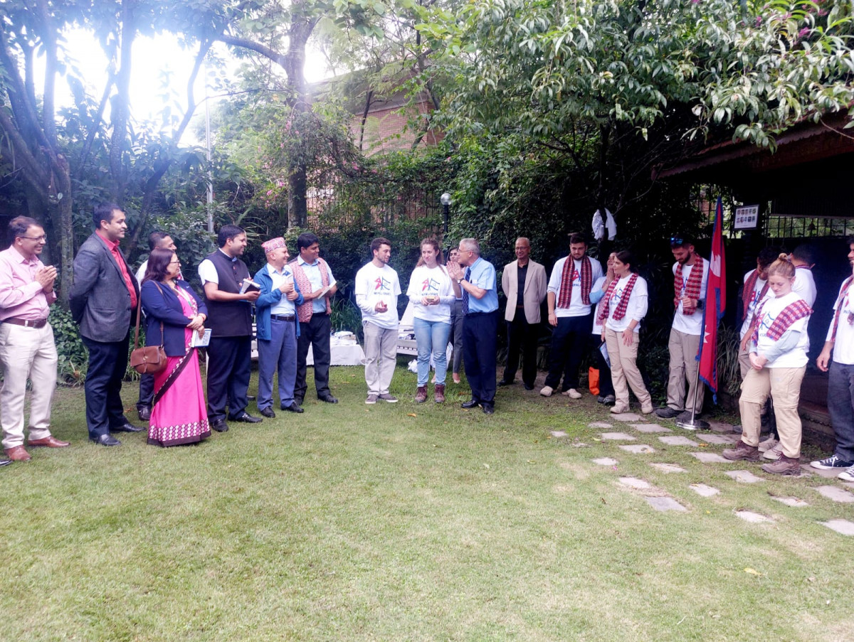 Israeli NGO ‘Heroes for Life’ Volunteers in Kathmandu Valley Schools