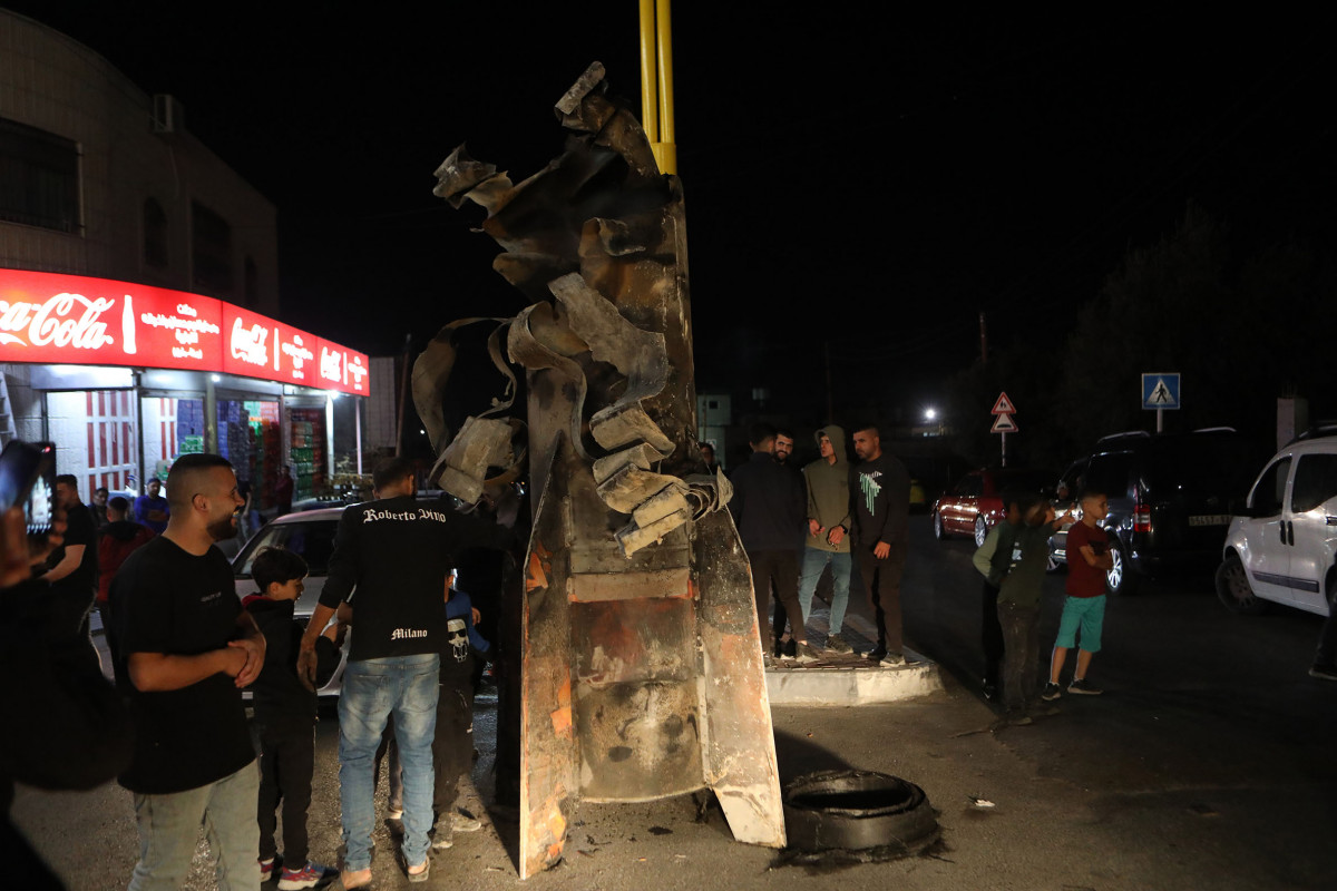 इरानले इजरायलमा गरेको मिसाइल आक्रमण कति ठुलो थियो ? हेर्नुस् तस्बिरहरू