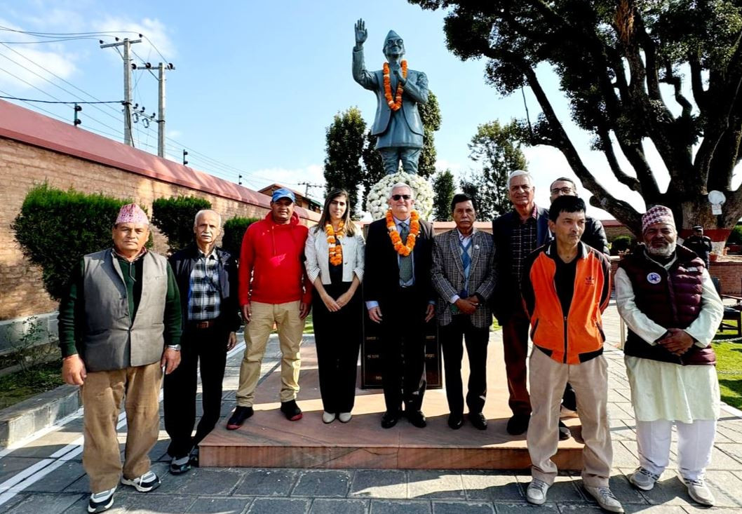 Israeli Ambassador Pays Tribute to B.P. Koirala Following Credential Presentation