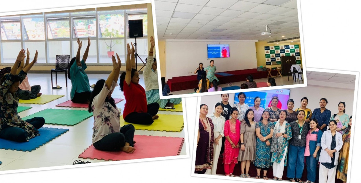 ग्राण्डीले निःशुल्क गरेको गर्भसंस्कार कक्षा कस्तो हो ?