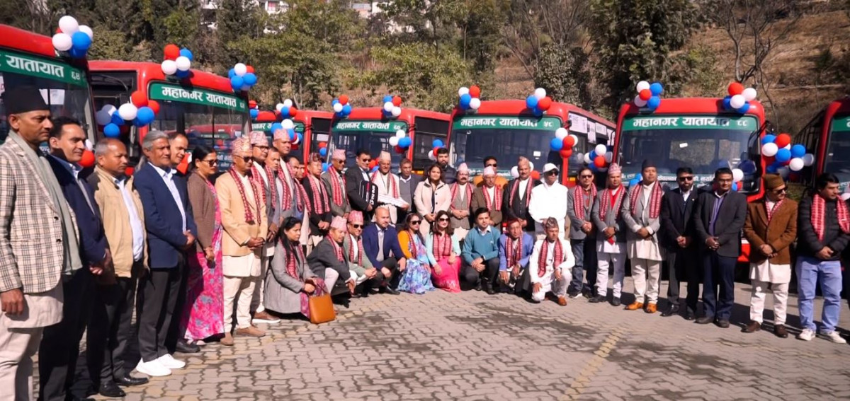 महानगर यातायातले थप्यो टाटाका ४० वटा बस, सिप्रदी ट्रेडिङका सिइओ श्रेष्ठद्वारा चाबी हस्तान्तरण