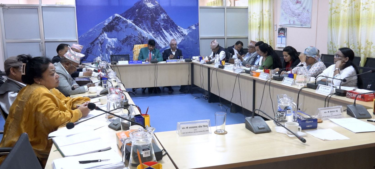 आज राष्ट्रियसभा अन्तर्गतका दुई वटा समितिको बैठक बस्दै