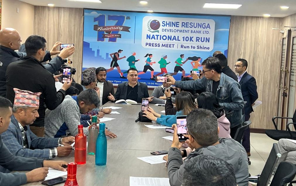 साइन रेसुङ्गा राष्ट्रिय टेन के रनको सद्भावना दुत बने बैकुण्ठ मानन्धर