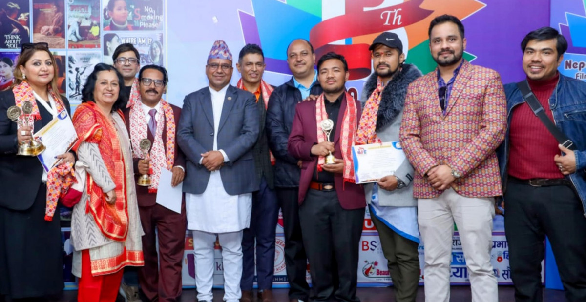 नेपाल अफ्रिका इन्टरनेशनल फिल्म फेस्टिभल : ‘द स्कुल वाल’ ले जित्यो बेष्ट नेशनल स्टुडेण्ट फिल्म अवार्ड