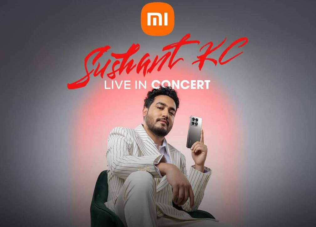 Xiaomi Announces Title Sponsorship for 'Sushant KC LIVE IN CONCERT'